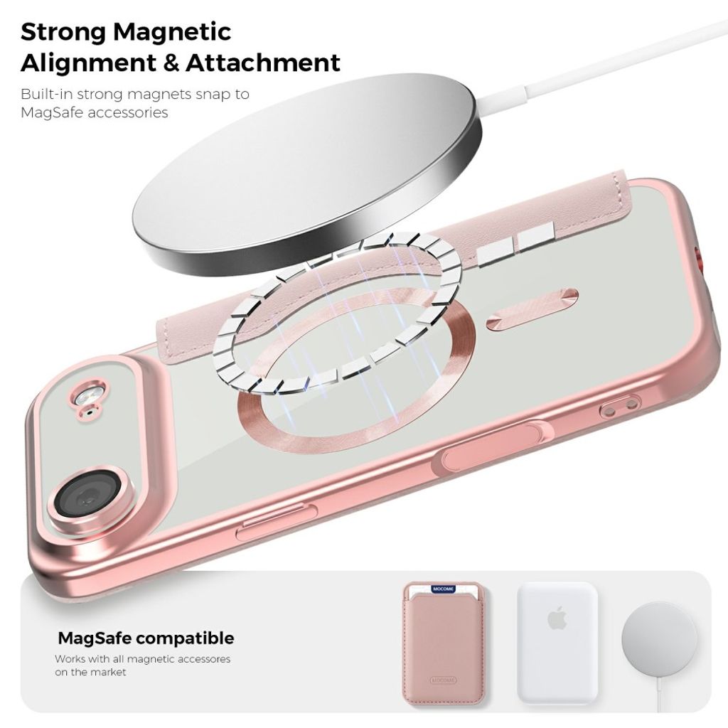 iPhone 17 Air Etui med MagSafe - Lyserød