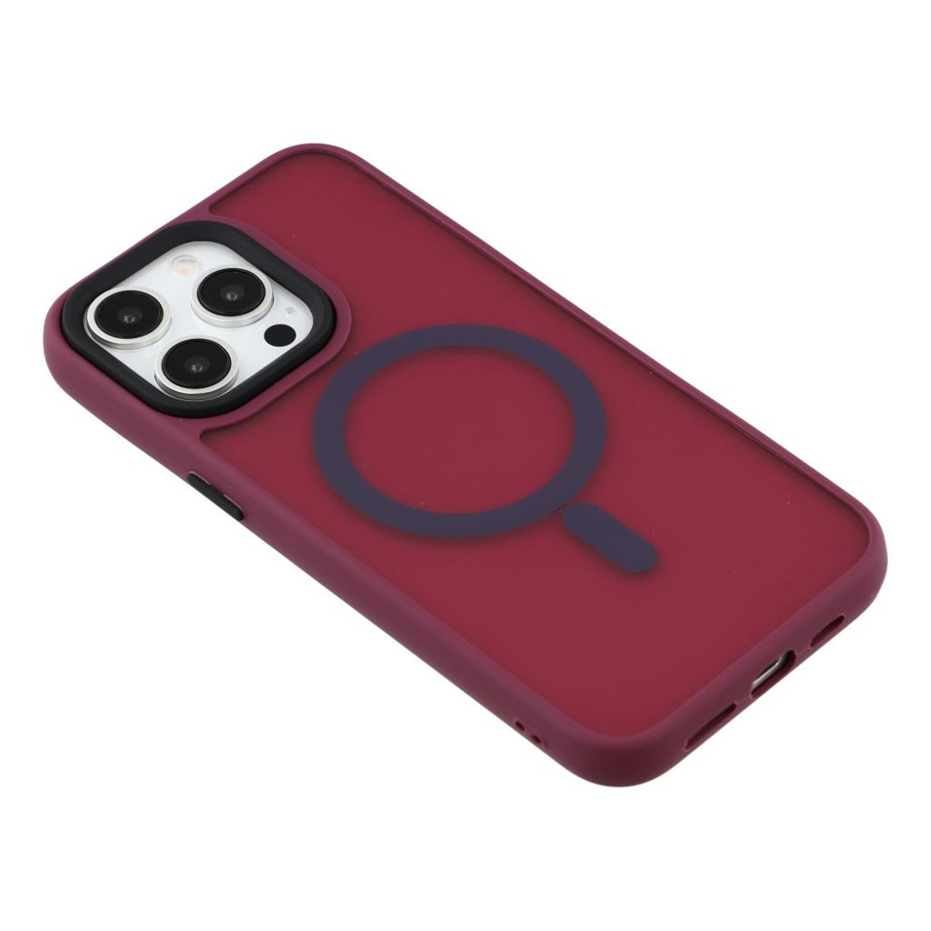 iPhone 14 Pro Max MagSafe-kompatibelt deksel – Vinrød