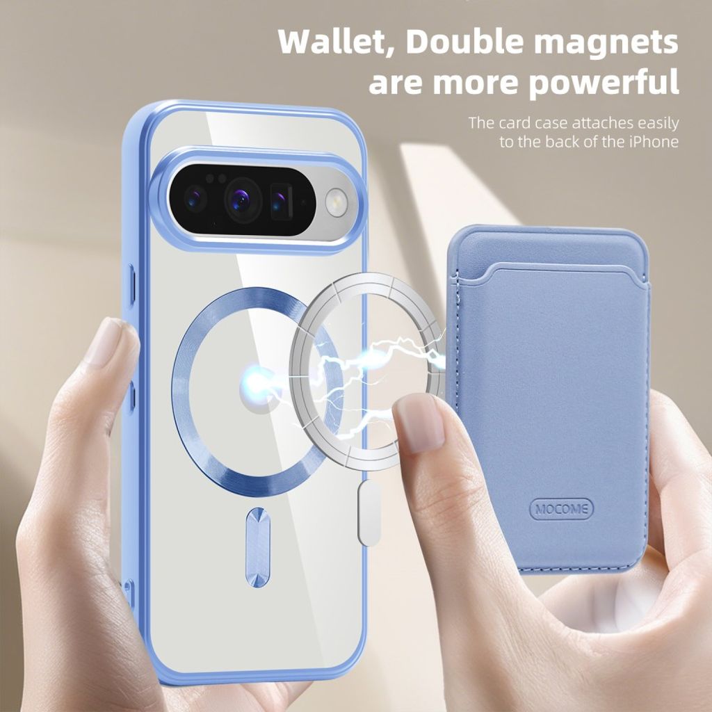 Google Pixel 10 / 10 Pro Case with Wallet - Blue