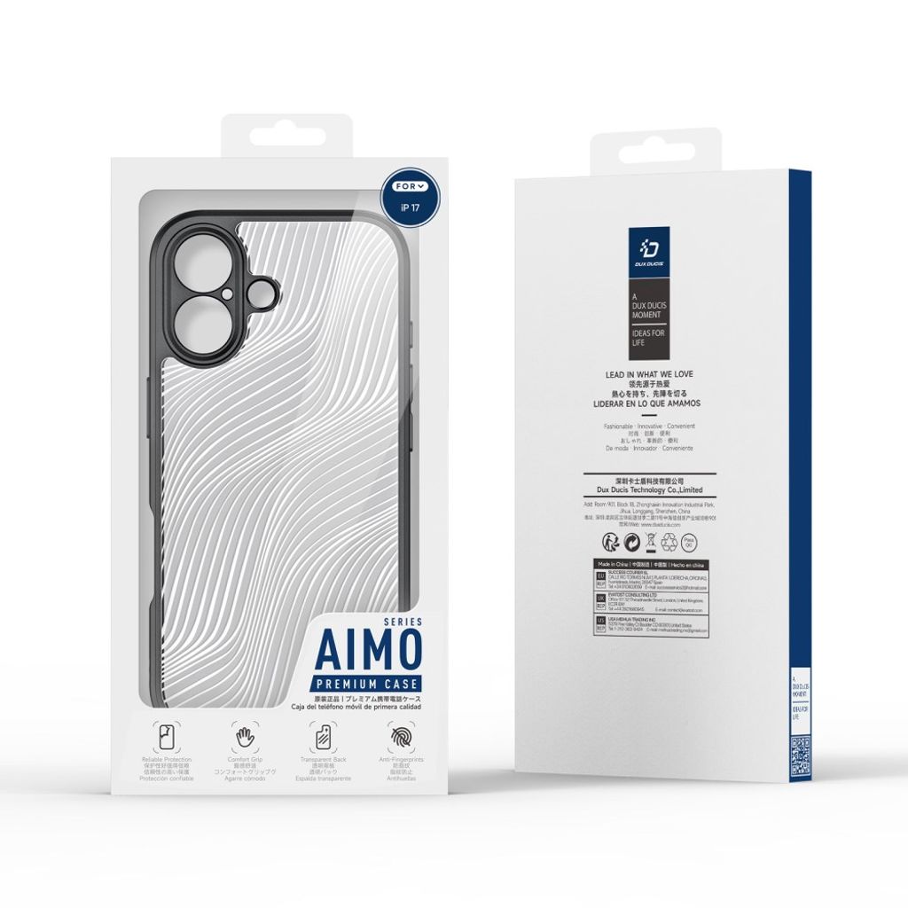 DUX DUCIS iPhone 17 Skal med REACH-certifiering - Svart