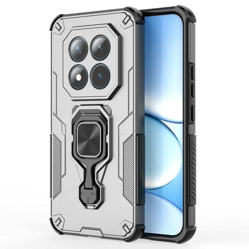 Xiaomi Redmi Note 15 ProPlus 5G Case Rotatable Ring Kickstand Titanium Grey