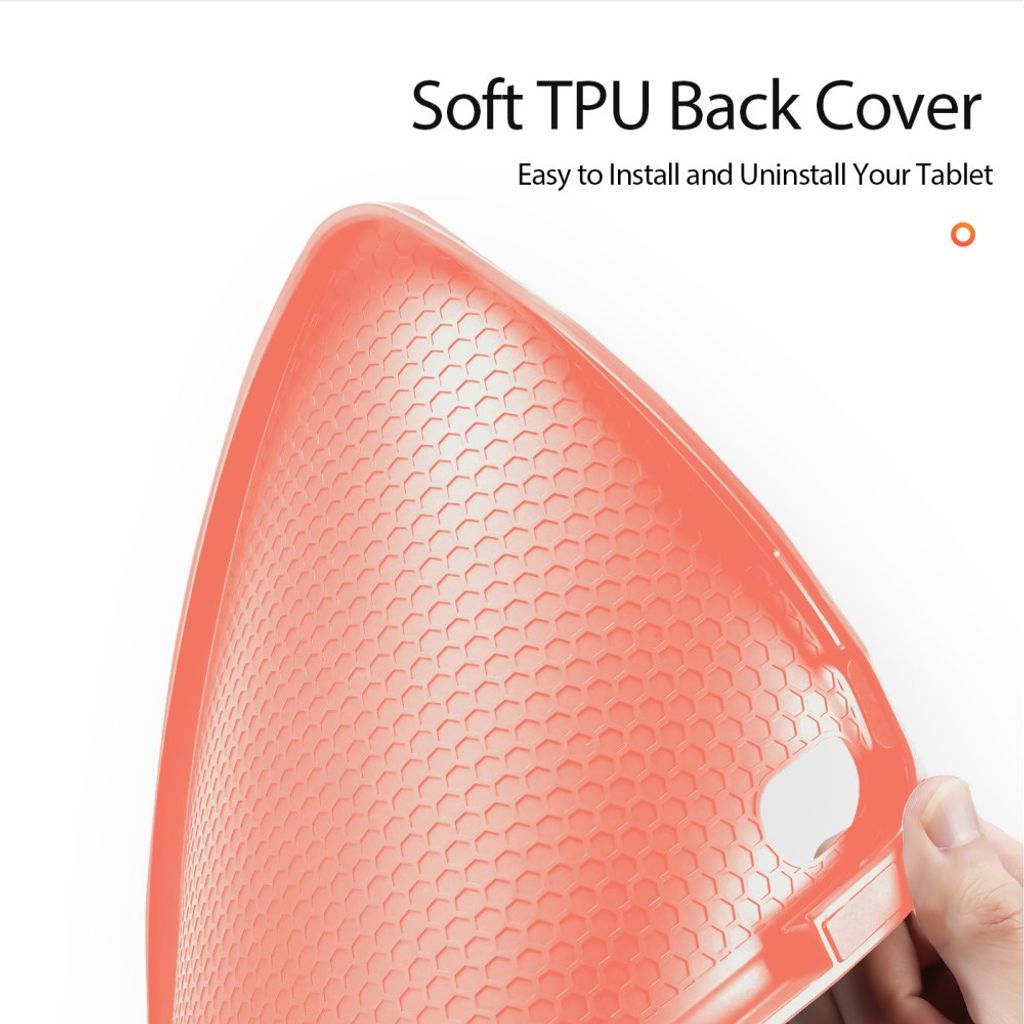Dux Ducis iPad A16 11" 2025/10.9" 2024 Flip cover med holder til styluspen - Lyserød