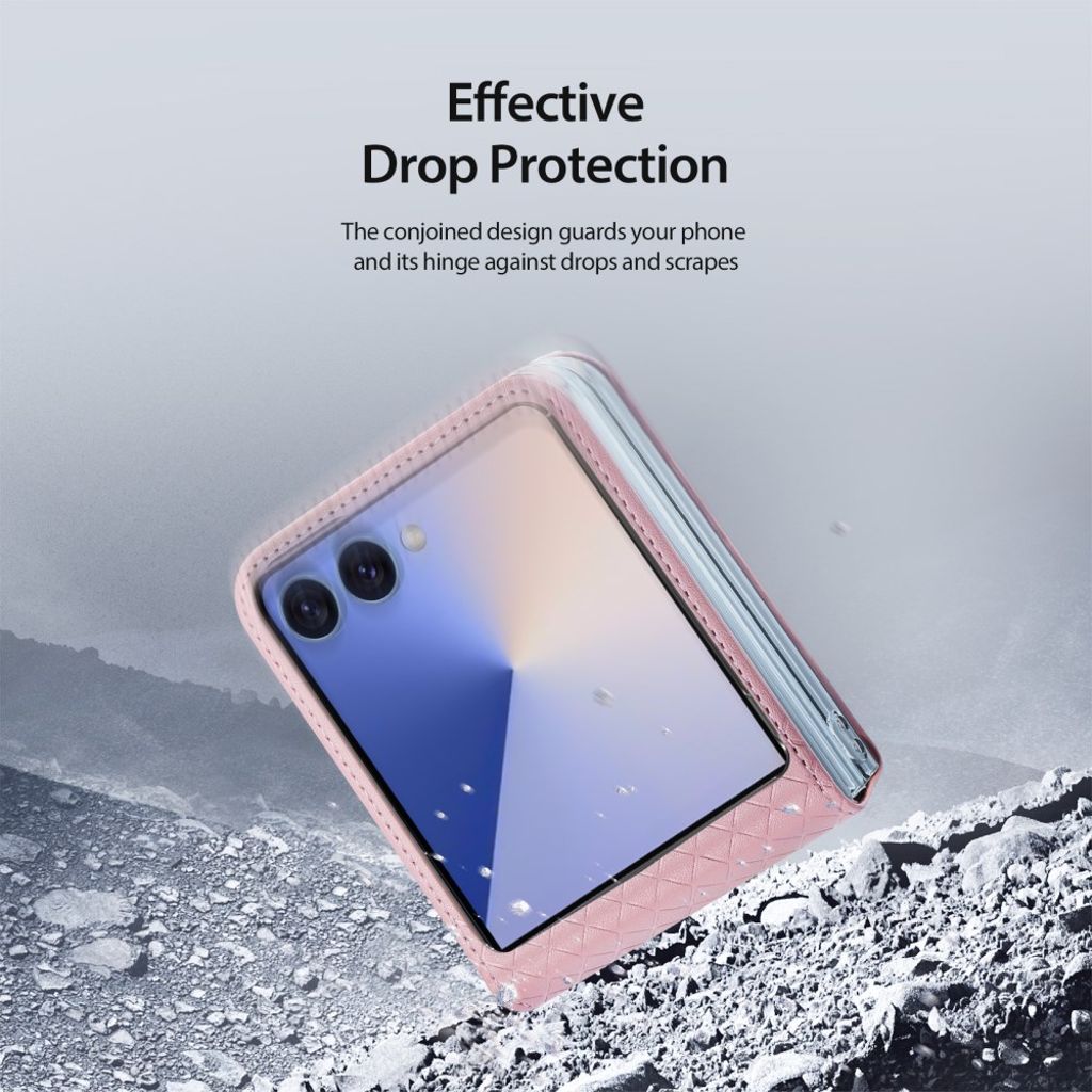 DUX DUCIS Samsung Galaxy Z Flip7 5G Cover - Lyserød