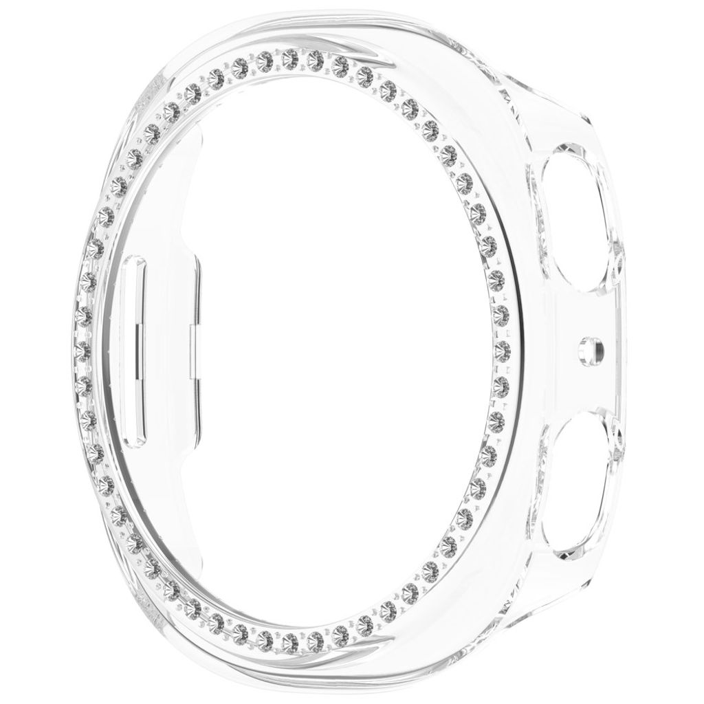 Samsung Galaxy Watch9 40mm Deksel med rhinsteiner - Gjennomsiktig