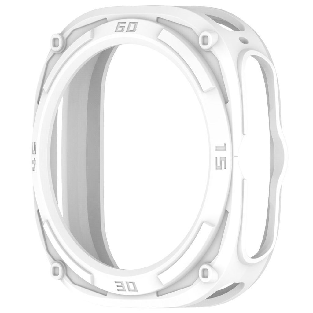 Samsung Galaxy Watch Ultra2 47mm Armor Mecha Støtsikkert Deksel - Hvit