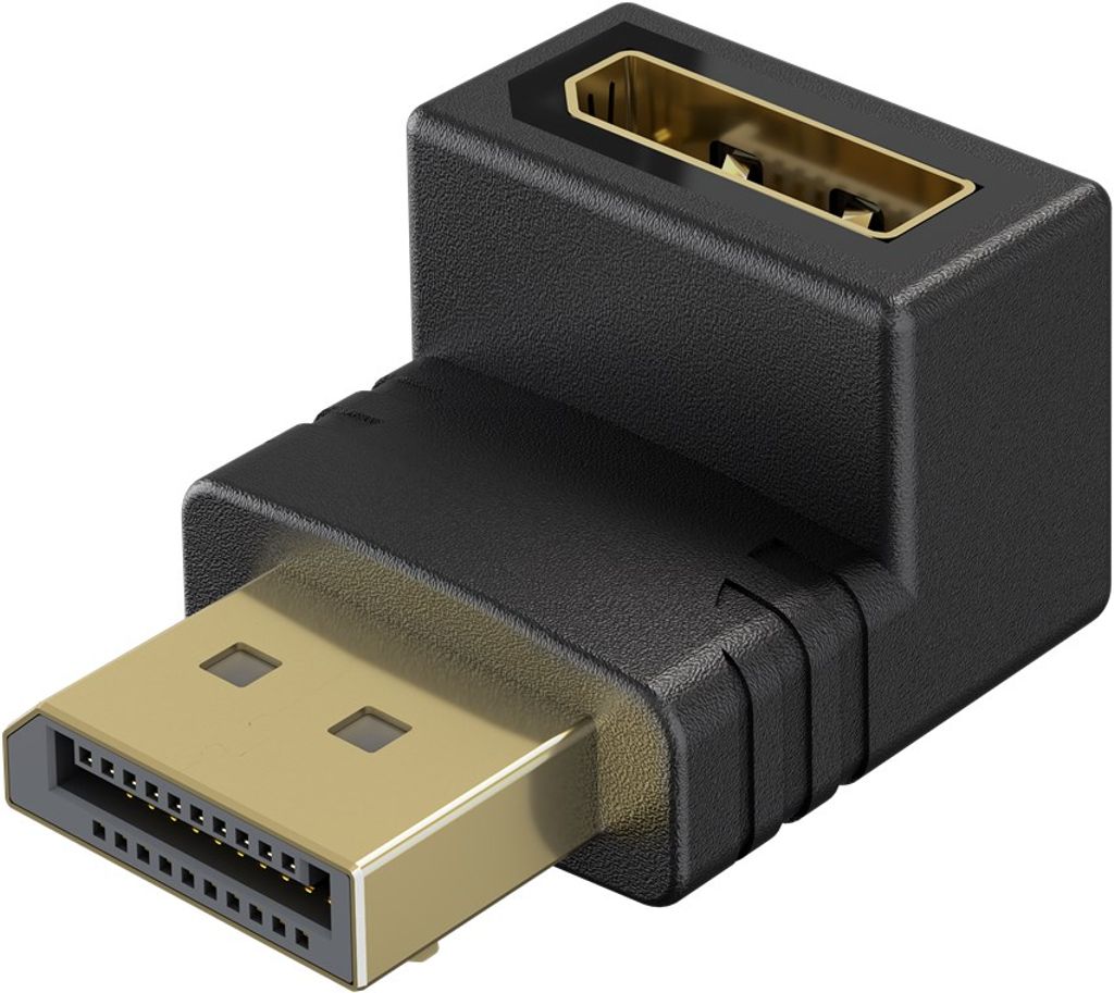 Goobay DisplayPort 90° nedvinklet adapter
