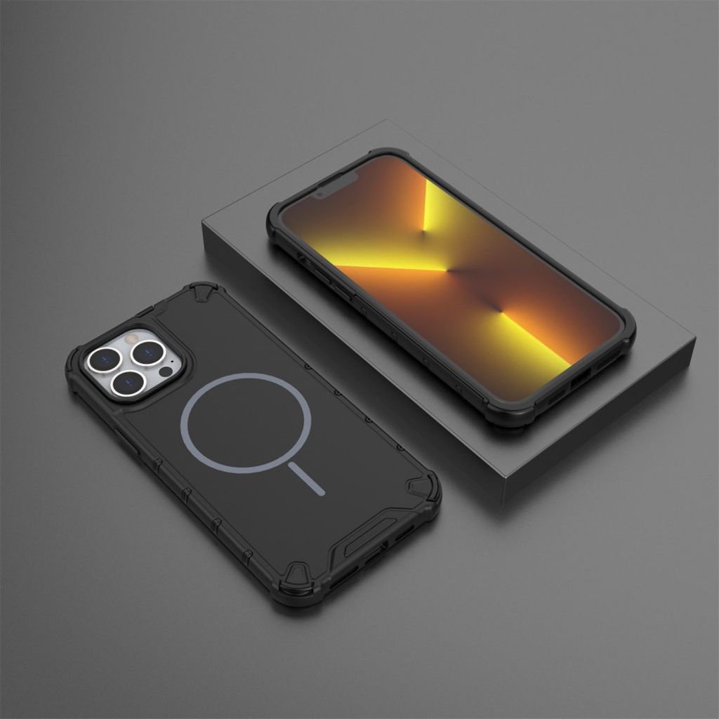 iPhone 14 Pro Max MagSafe Case Shockproof - Black