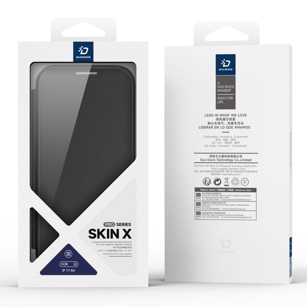 DUX DUCIS iPhone 17 Air Fodral med MagSafe - Svart