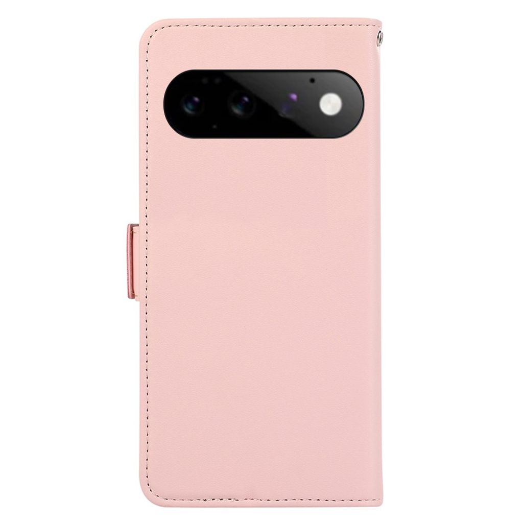 ABEEL Google Pixel 11/Pixel 11 Pro RFID-blokerende Flip Cover - Lyserød