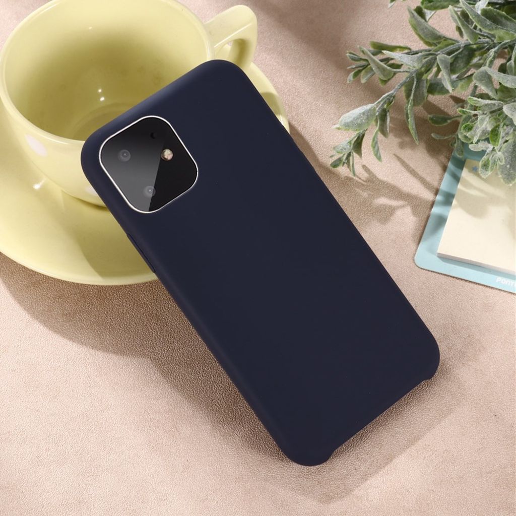 iPhone 11 Silicone Case - Dark Blue