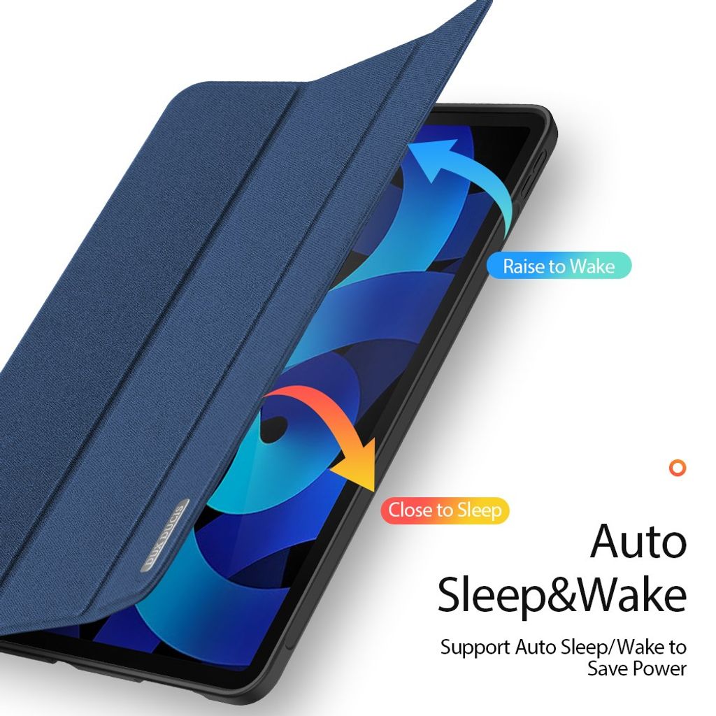Dux Ducis iPad Air 11"/10.9"/Pro 11" Tri-fold etui - Blå
