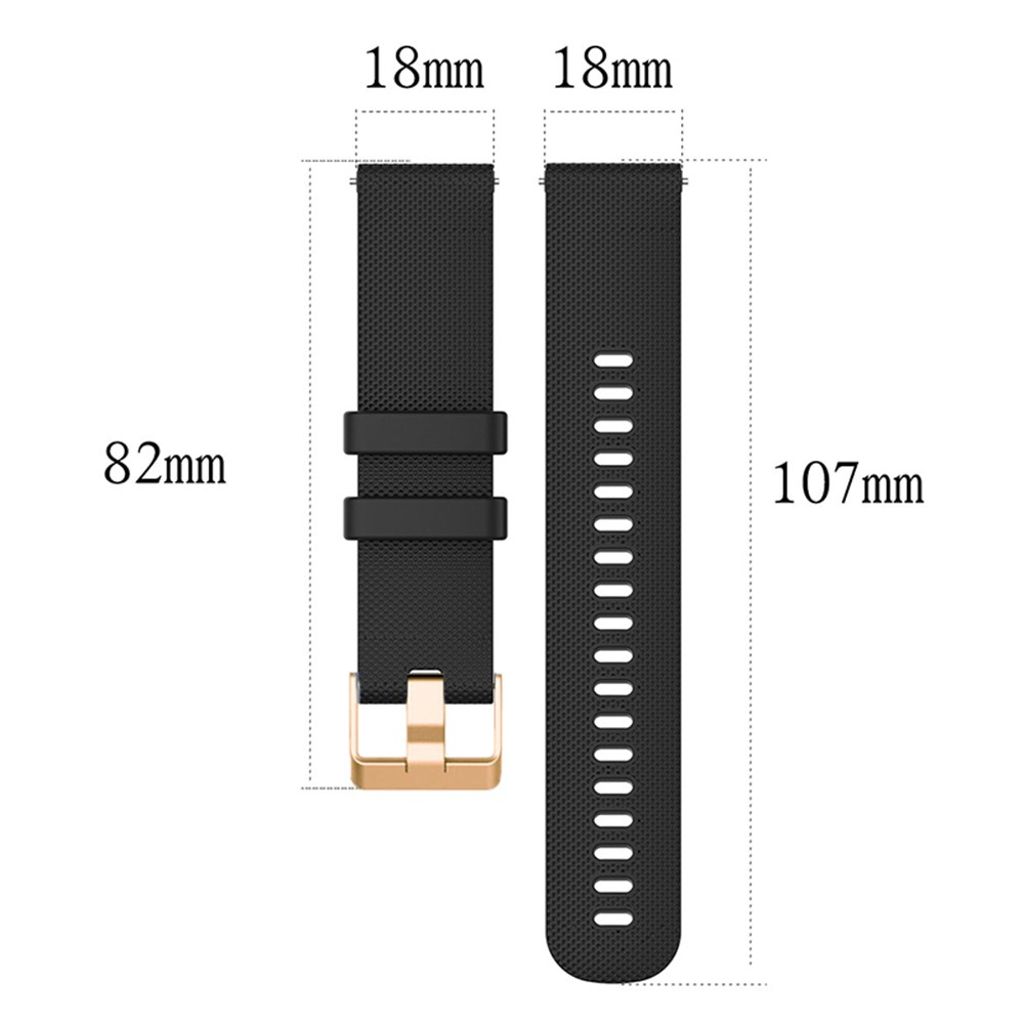 Garmin Forerunner 265S etc. Klockarmband i Silikon - Rosa