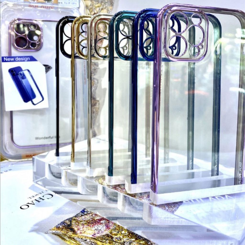 SULADA iPhone 11 Pro Max Skal Ultratunn Transparent TPU – Svart