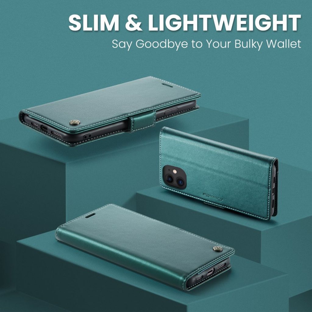 CASEME iPhone 11 Kotelo Korttipaikka - Vihreä