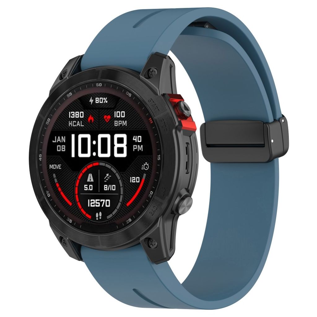 Garmin Fenix 8 47mm etc. Watch Strap with Tools - Blue