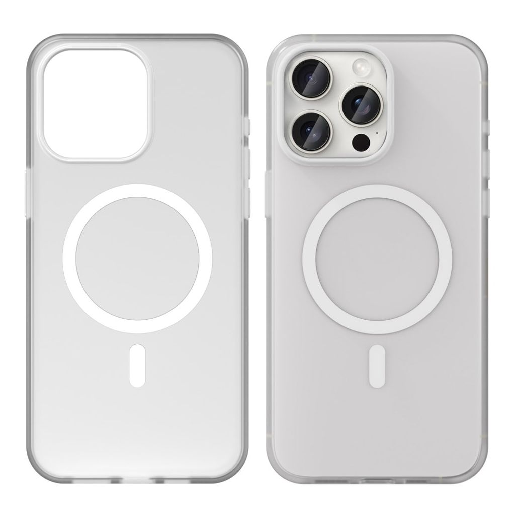 iPhone 15 Pro Max Case with MagSafe - White