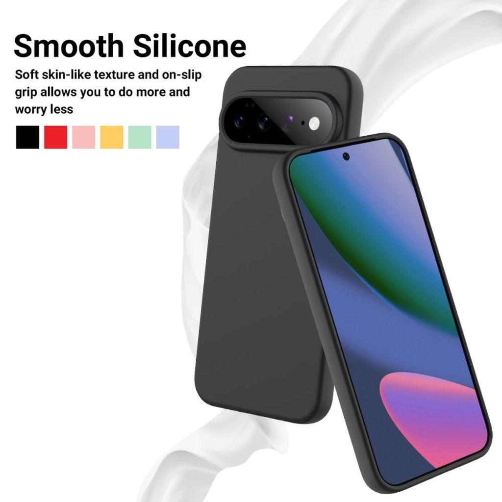 Google Pixel 11 Pro XL Deksel I Silikon - Svart