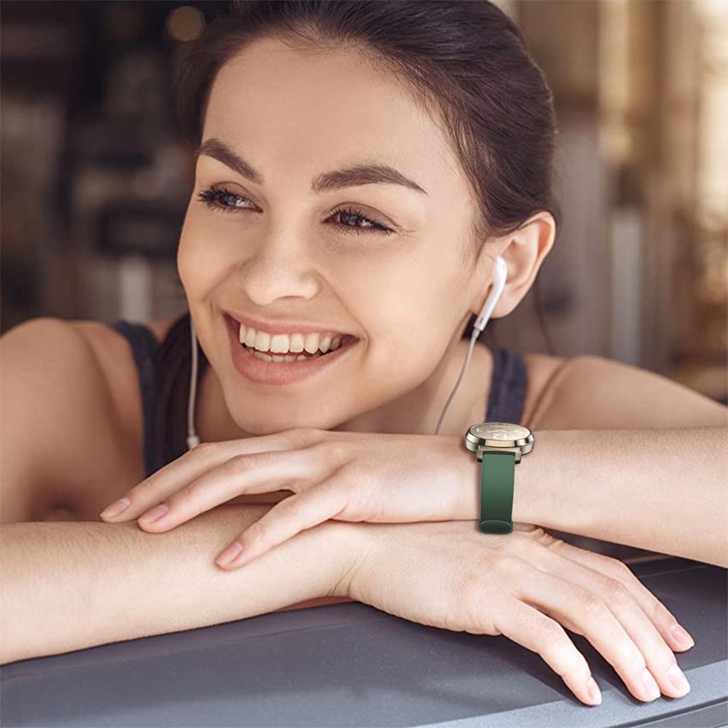 Garmin Lily silikonklokkerem – grønn