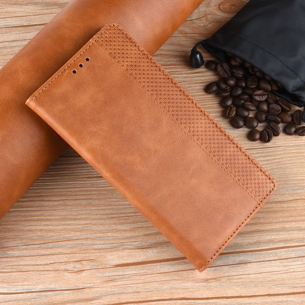 Xiaomi 17T Pro Plånboksfodral i PU-läder - Brun