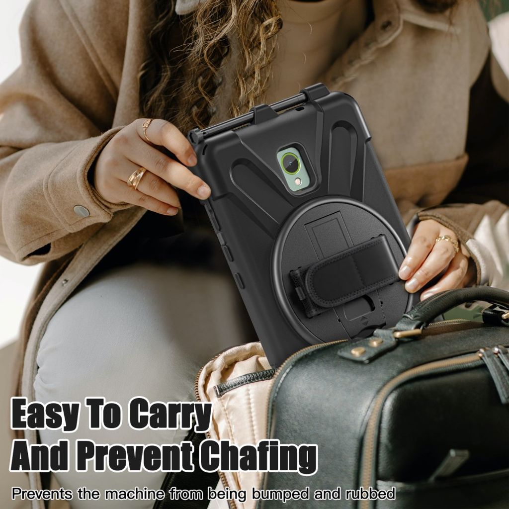 Samsung Galaxy Tab Active5/Active3 Case Kickstand - Black