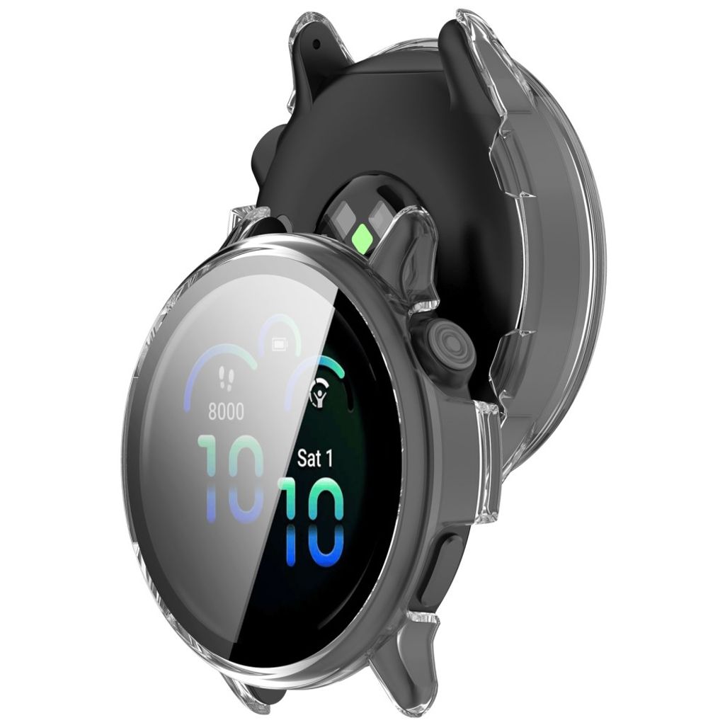 Garmin Vivoactive 6-deksel med skjermbeskytter – gjennomsiktig