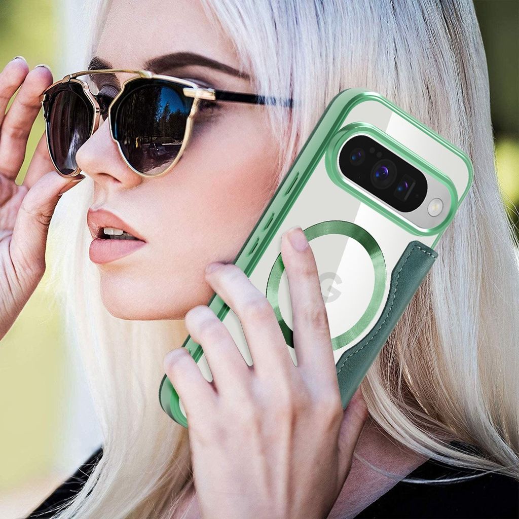 Google Pixel 10 / 10 Pro Etui med MagSafe - Grøn