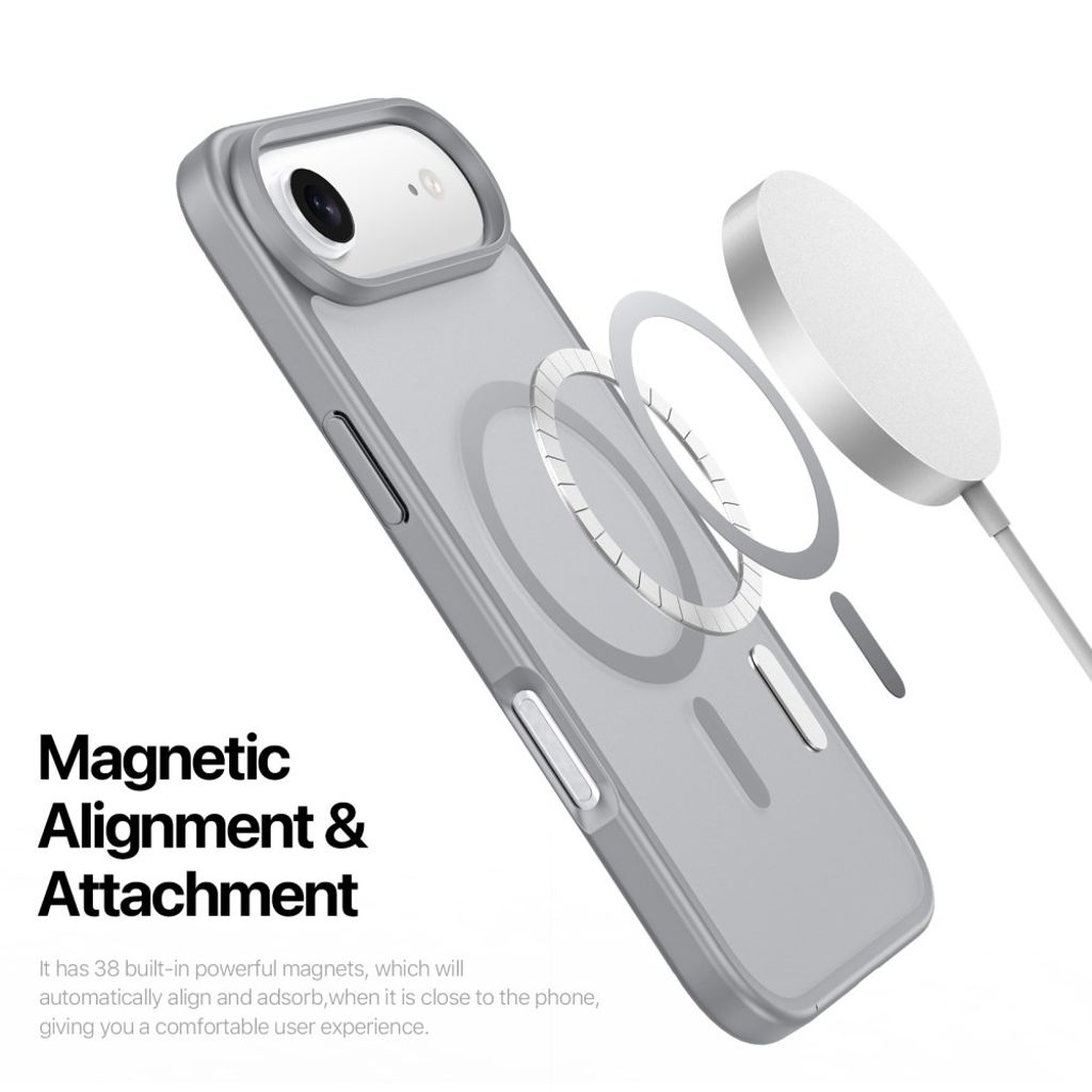 DUX DUCIS iPhone 17 Air Cover med MagSafe - Grå