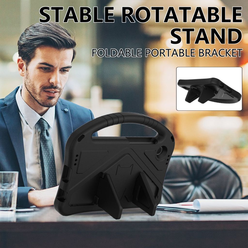 Samsung Galaxy Tab A11 / A9 deksel med håndgrep - svart