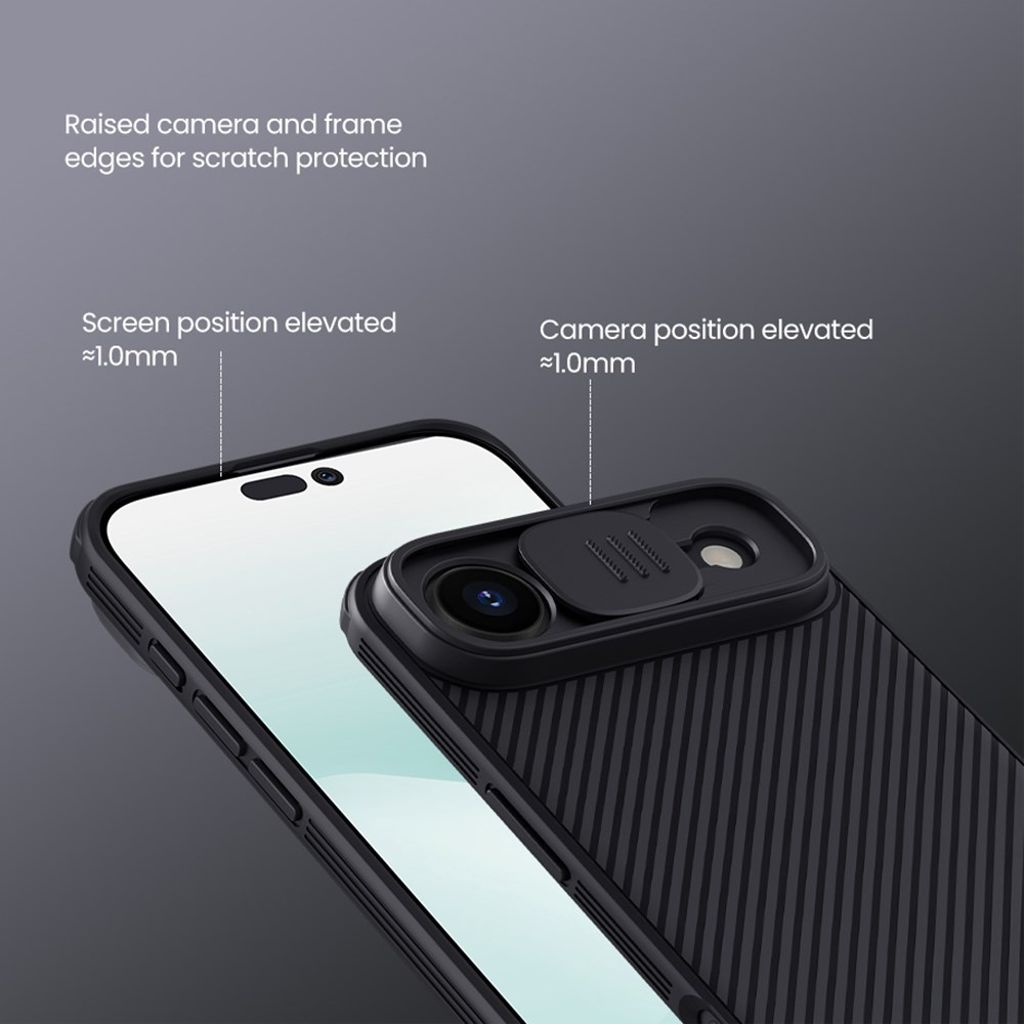 NILLKIN iPhone Air Cover - Sort