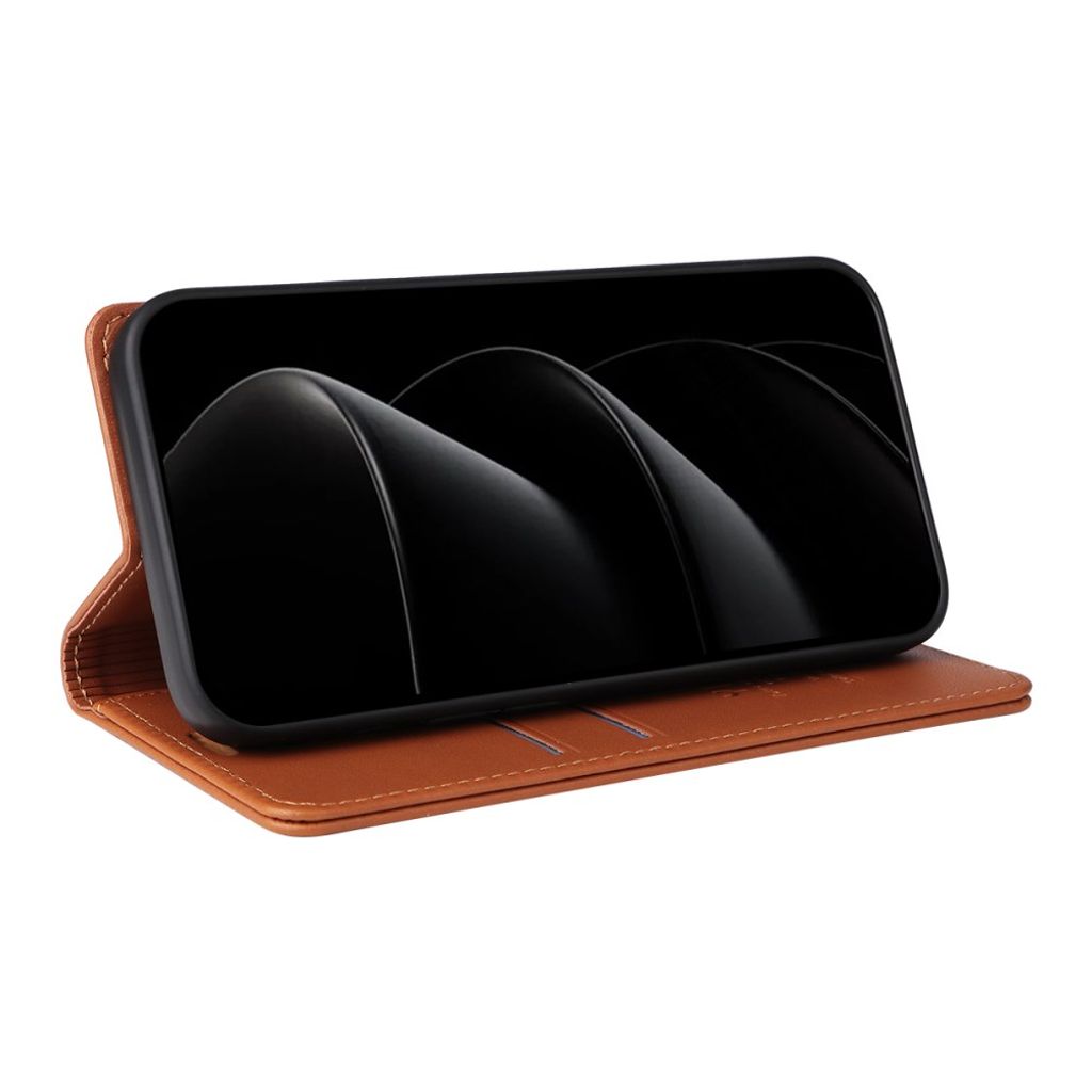 YIKATU iPhone 17 Pro Max Wallet cover - Brown