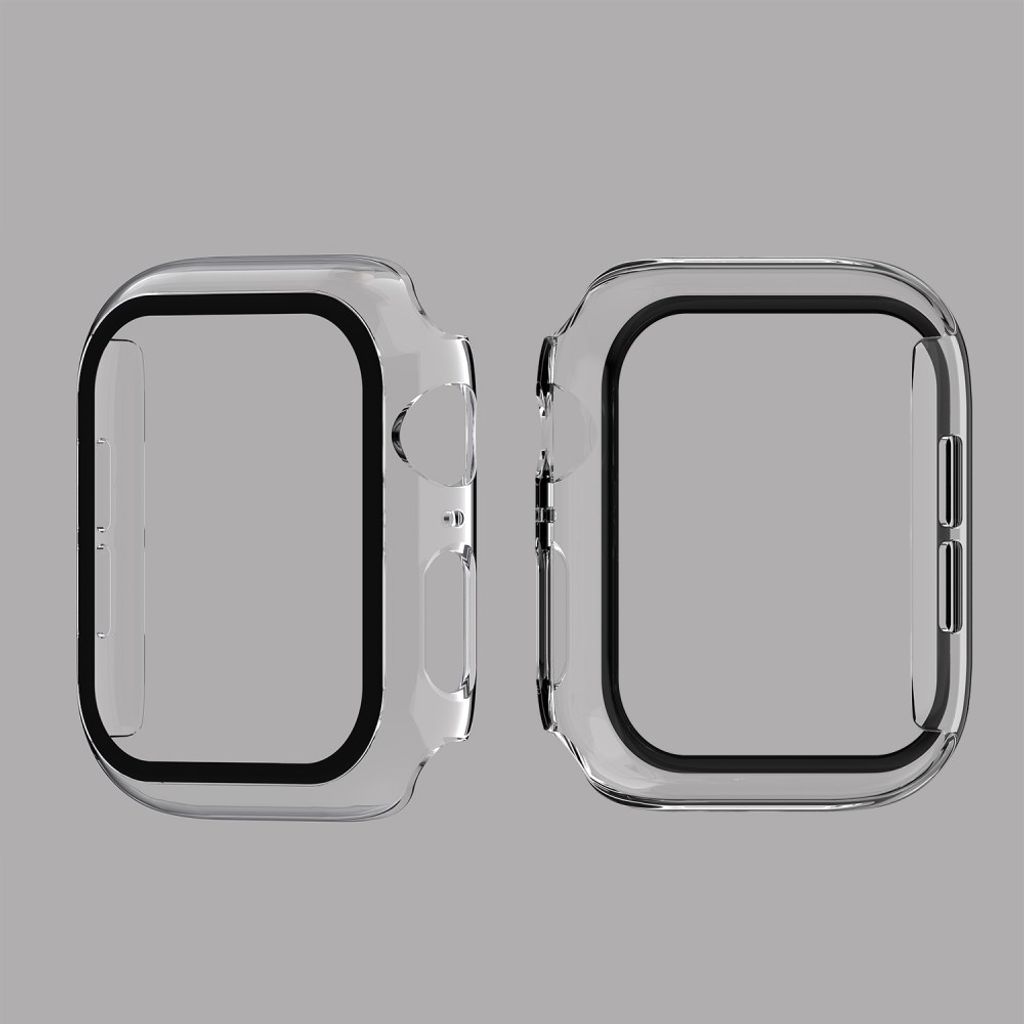 Apple Watch SE/SE (2022)/Serie 6/5/4 Cover med Skærmbeskyttelse – Gennemsigtig