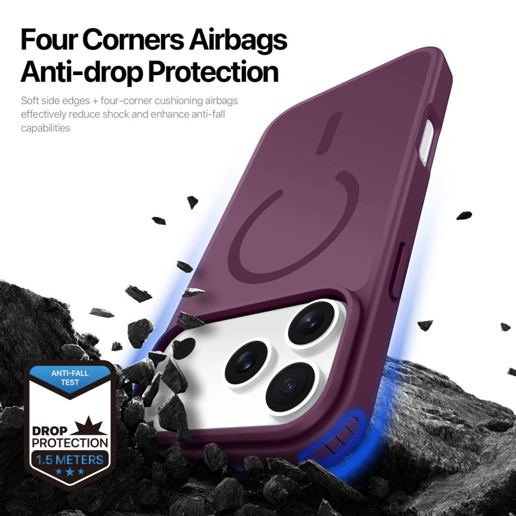 DUX DUCIS iPhone 18 Pro Max / 17 Pro Max MagSafe Kuori - Violetti