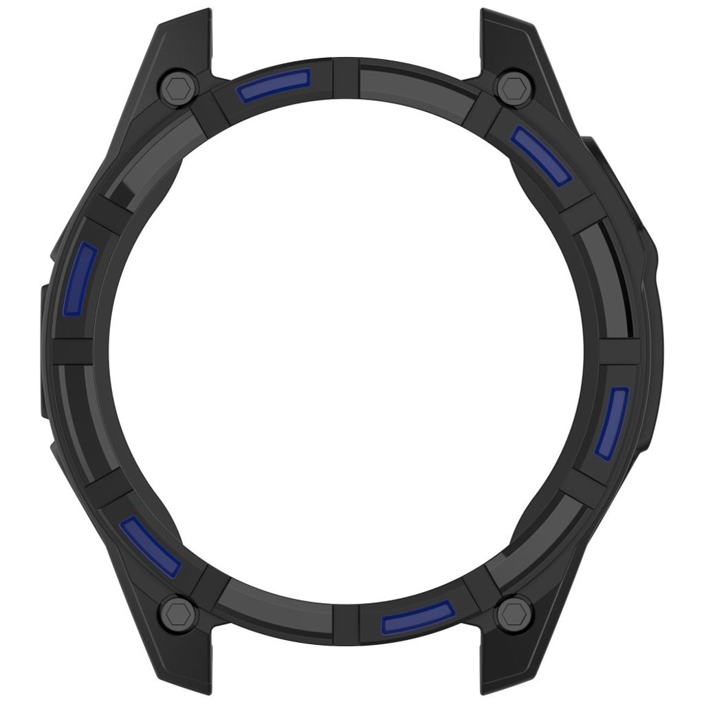 Garmin Quatix 8 51mm Klokkedeksel TPU Støtsikker – Svart/Blå