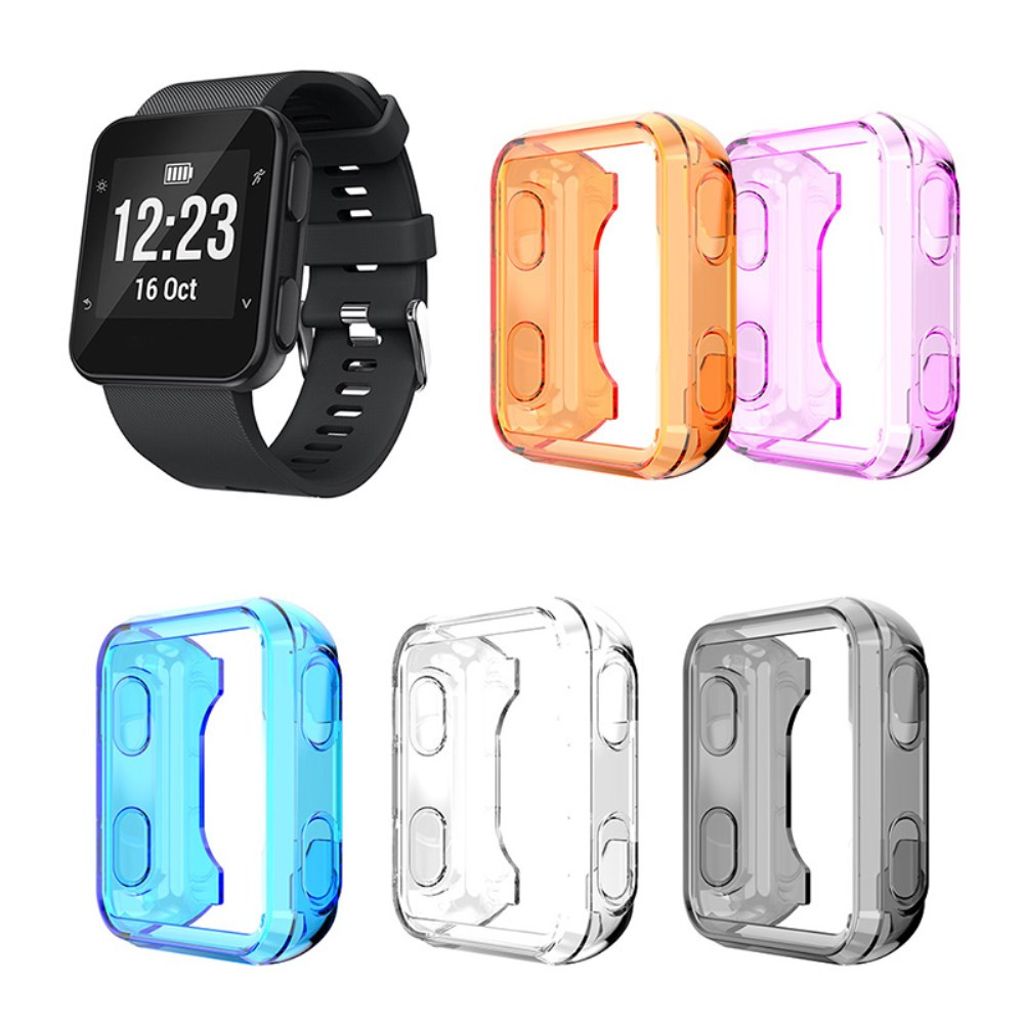 Garmin Forerunner 35/30 deksel i TPU - gjennomsiktig