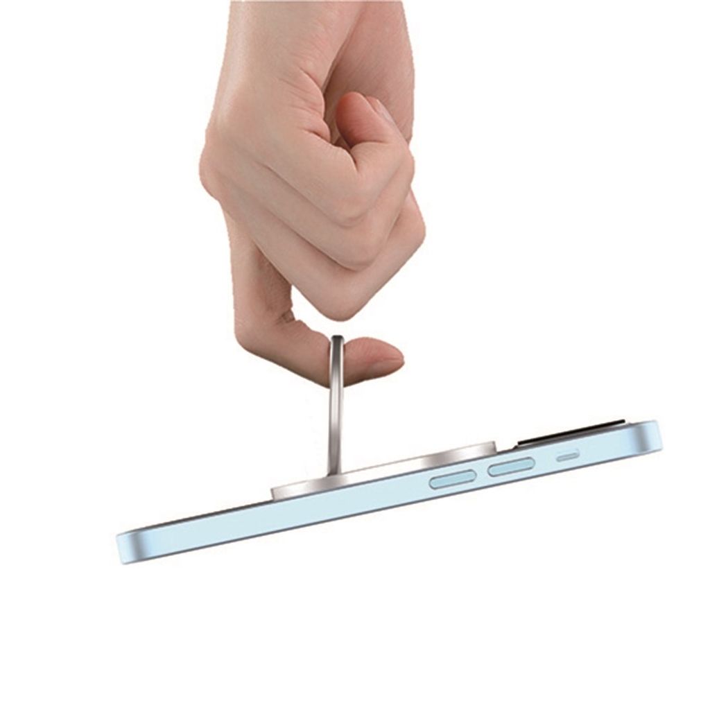 X3 magnetic phone ring holder kickstand – silver