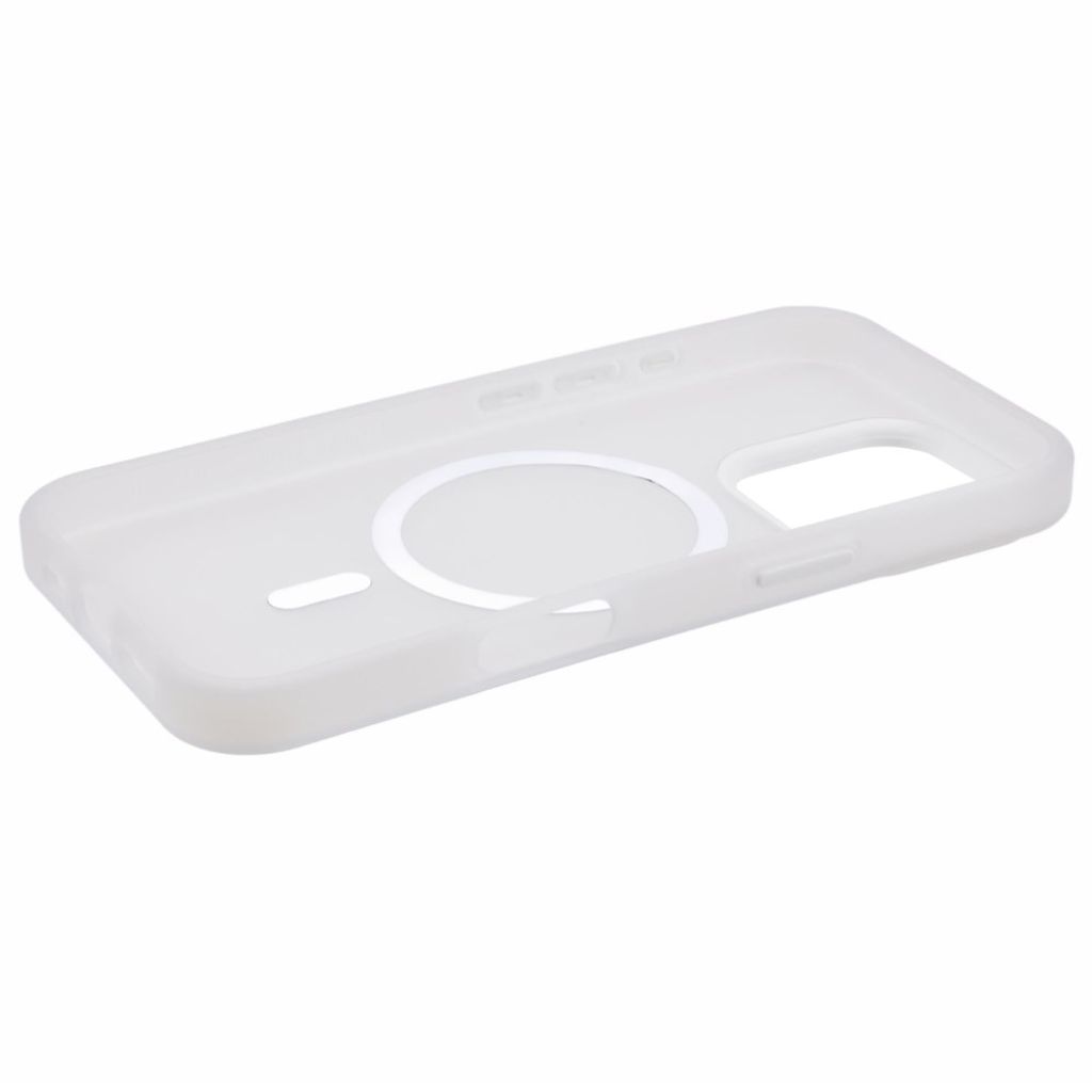 iPhone 13 Pro Max MagSafe-yhteensopiva TPU-kuori - Valkoinen