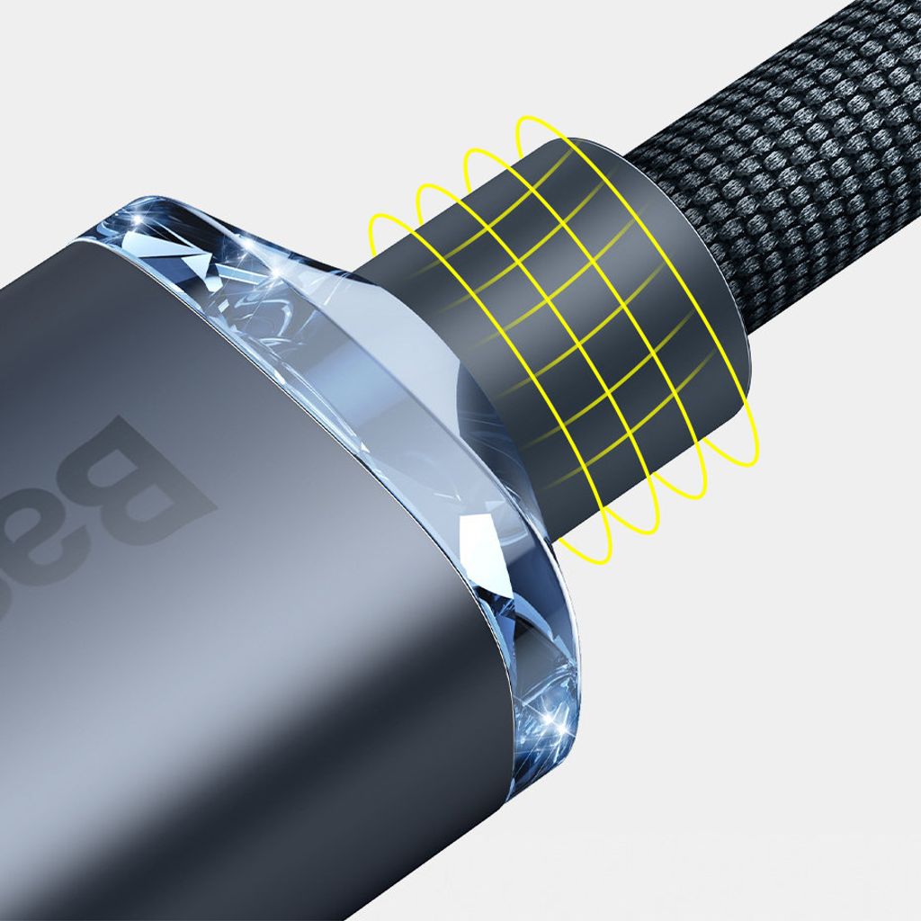 Baseus Lightning til USB-C PD kabel 2m - blå