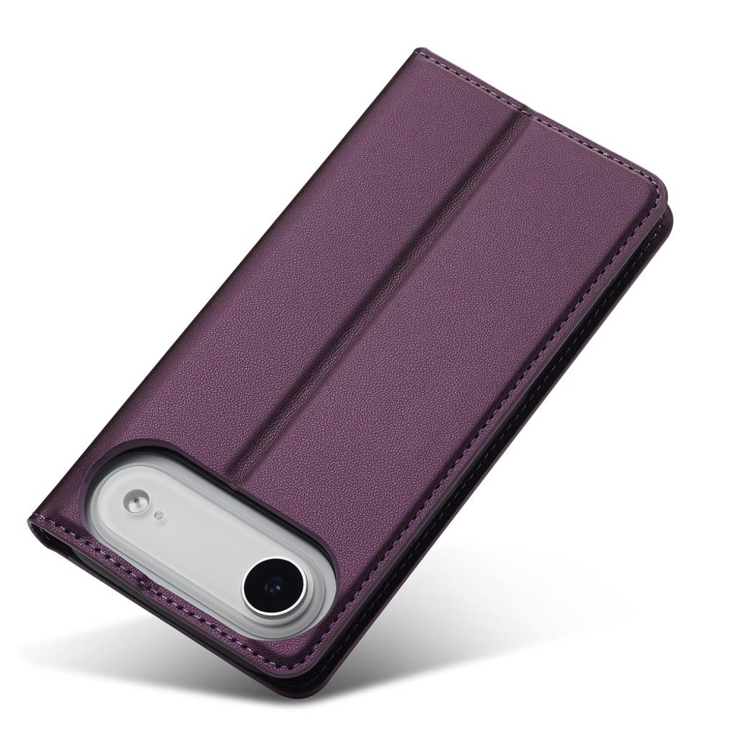 LC.IMEEKE iPhone 17 Air Lompakkokotelo - Violetti