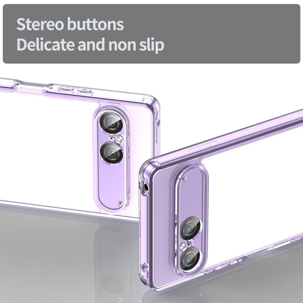 Sony Xperia 10 VII Skal i akryl - Lila