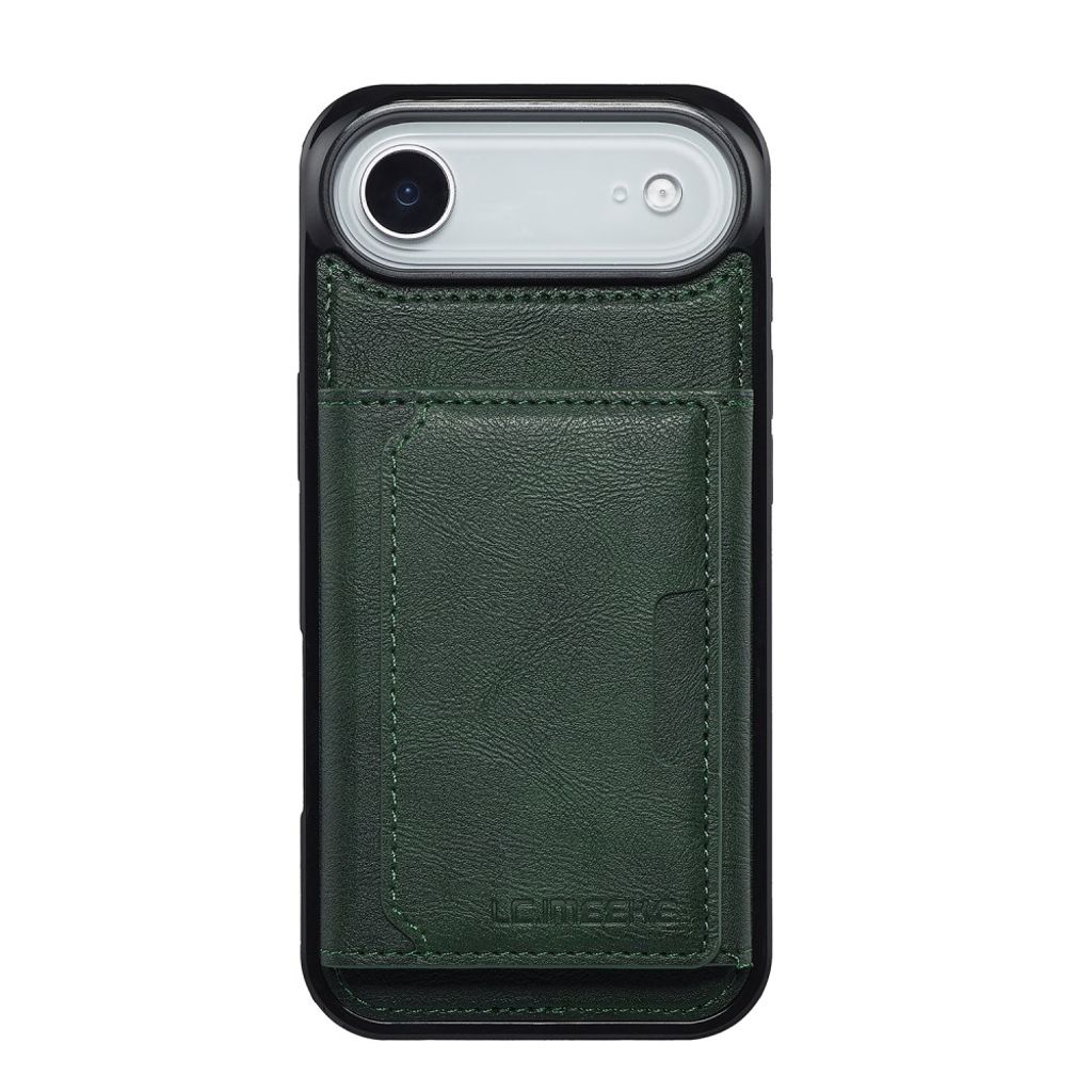 LC.IMEEKE iPhone Air Skal med plånbok - Grön