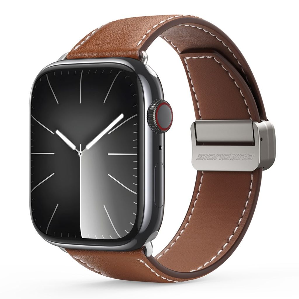 DUX DUCIS YA Series Apple Watch 38/40/41/42mm Urrem i ægte læder - Brun