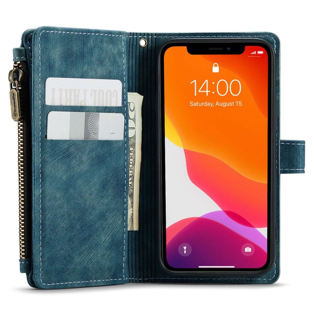 CASEME iPhone 12 Mini Cover with Stand - Blue