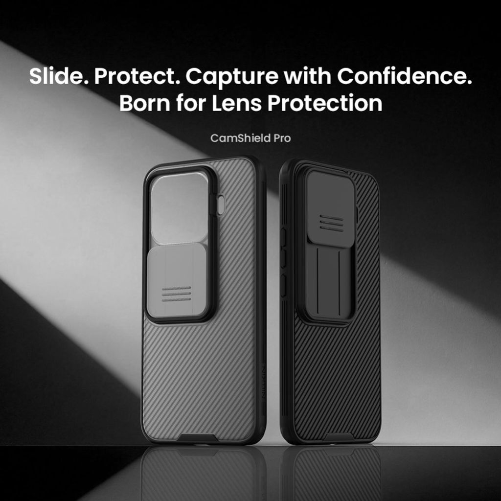NILLKIN Xiaomi 17T Pro Camshield Pro Kuori Kamerasuojalla - Musta