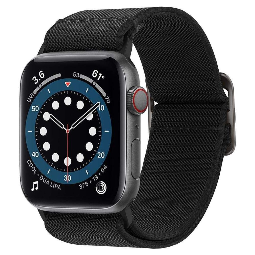 Spigen Fit Lite Kellonranneke Apple Watch 38/40/41mm - Musta