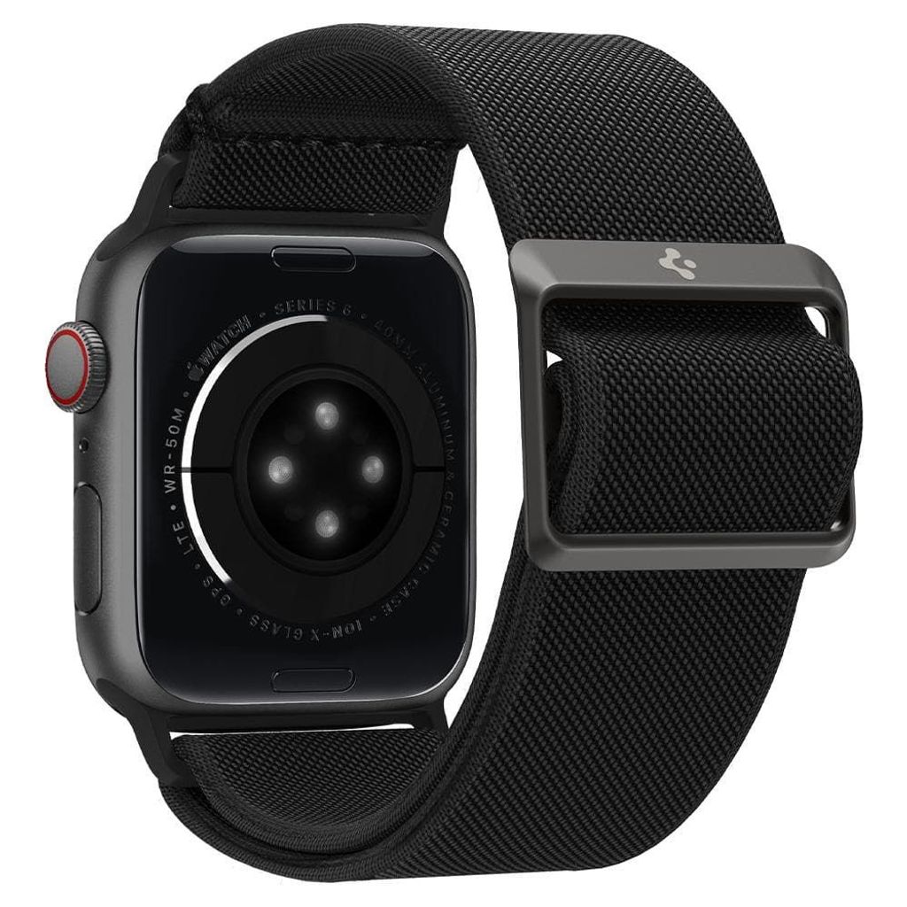 Spigen Fit Lite Kellonranneke Apple Watch 38/40/41mm - Musta