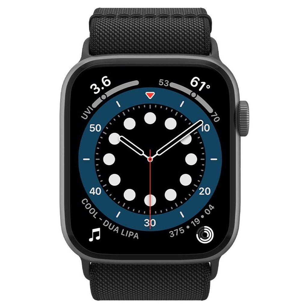 Spigen Fit Lite Kellonranneke Apple Watch 38/40/41mm - Musta