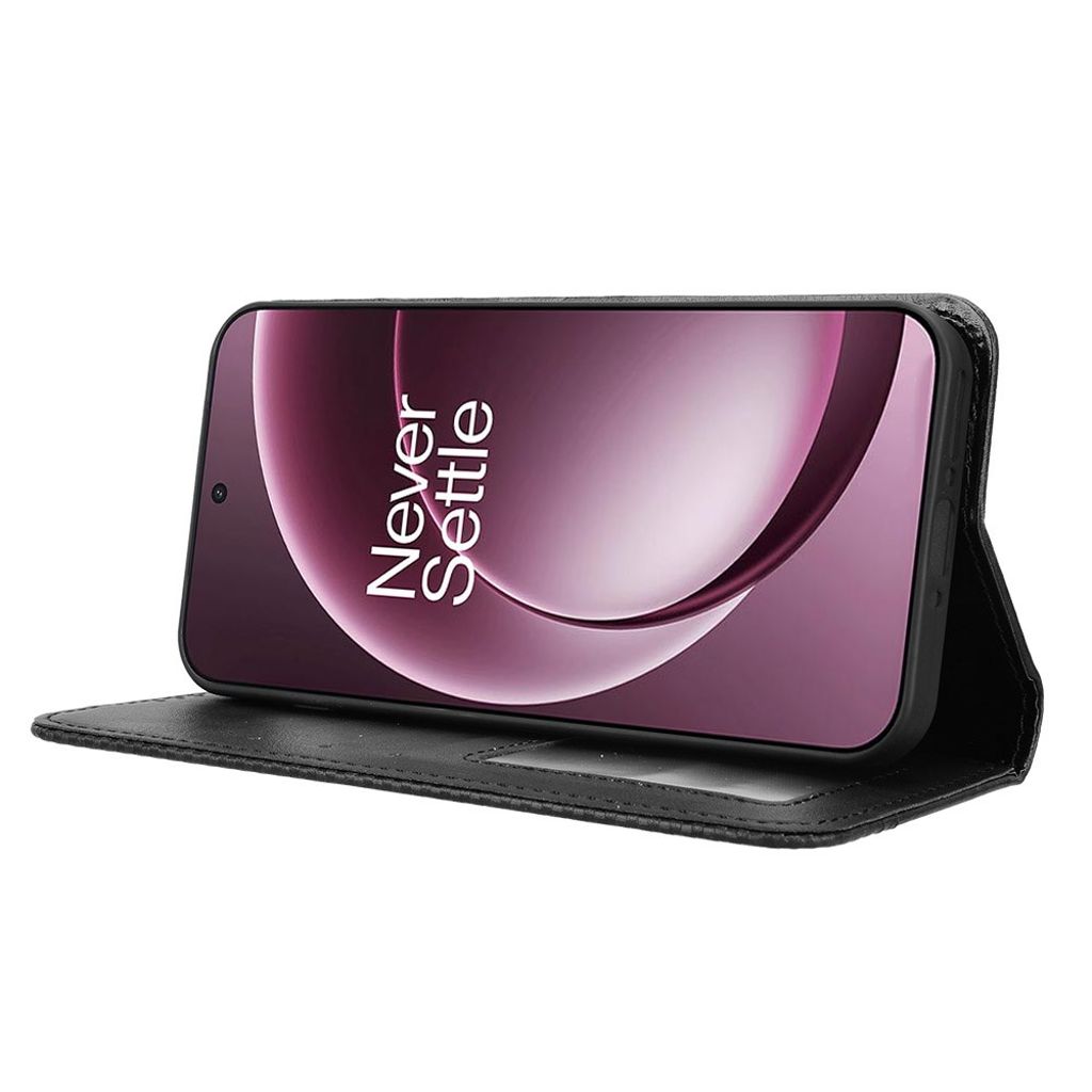 OnePlus 15 5G Wallet Cover - Black