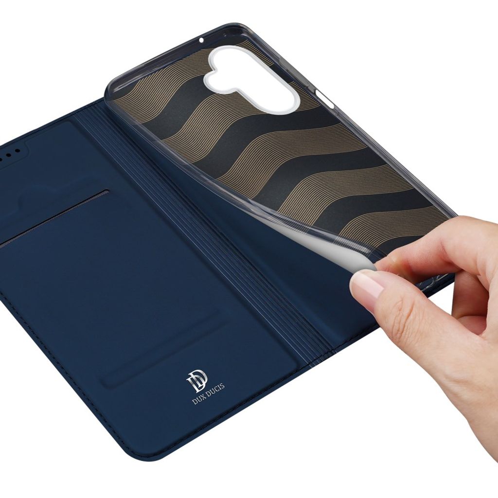 Dux Ducis Samsung Galaxy A27 5G Kotelo Kortinpidike/Jalusta - Sininen