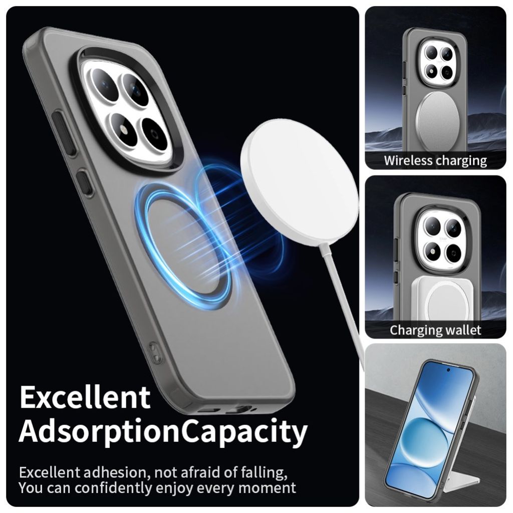 Xiaomi Redmi Note 15 Pro 5G Cover MagSafe Hybrid - Sort