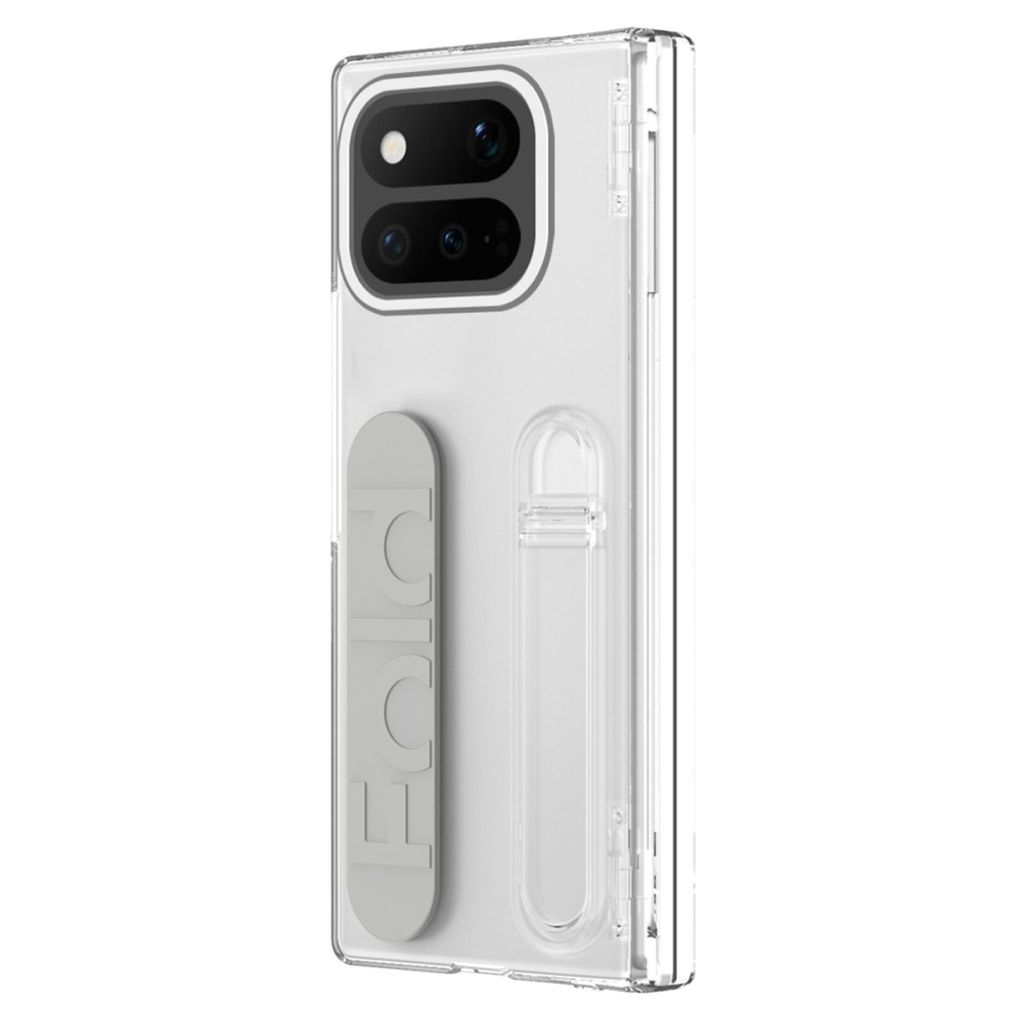 Google Pixel 11 Pro Fold Deksel med skjermbeskytter i herdet glass - Gjennomsiktig